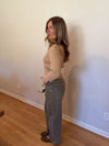 Morgan Sweater Top (Tan)