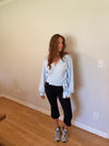 Whitney Wrap Top (Blue)