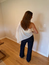 Cynthia Top (Cream) — Restock