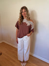 Frankie Top (Brown) —Restock