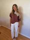 Frankie Top (Brown) —Restock