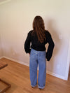 Whitney Wrap Top (Black)