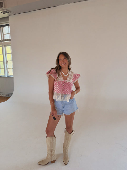 Grace Top (PINK)