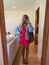 Neva Mini Dress (RED)