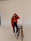 Tate Sports Bra (ORANGE/RED)