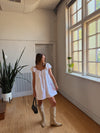 Higgins Mini Dress (WHITE)