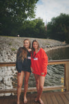 Flag Varsity Crewneck (RED)