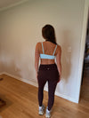 Scottie Sports Bra (Blue/Brown) — *Some Preorder*