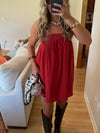 Jonie Mini Dress (RED)