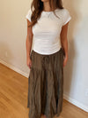 Pixie Midi Skirt (Army Green)