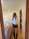 Rome Suede Shorts