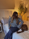 Nina Striped Pullover