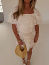 Martin Mini Dress (White)