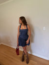 Burcher Dress (DARK DENIM)