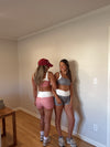 Judah Biker Shorts (SET) in red -- Restock