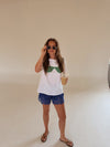 Layla Lace Shorts (NAVY)