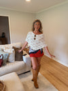 Callie Poncho Top