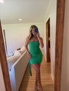 Josie Mini Dress (GREEN)