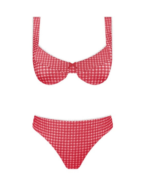 Hutton Two Piece Set (RED) -- RESTOCK (8)