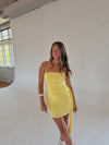 Josie Mini Dress (YELLOW)