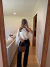 Cynthia Top (Cream) — Restock