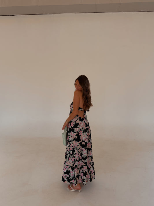 Samson Midi Dress (BLACK)