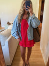 Neva Mini Dress (RED)