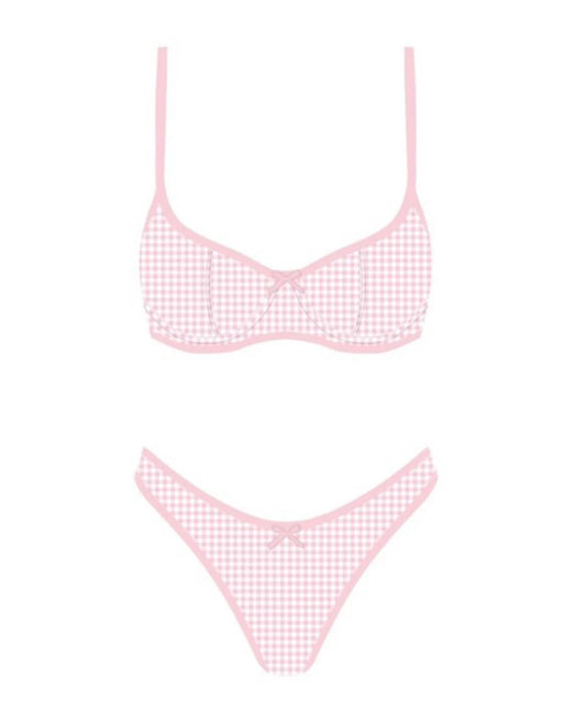 Micah Two Piece Set (PINK) — RESTOCK (2)