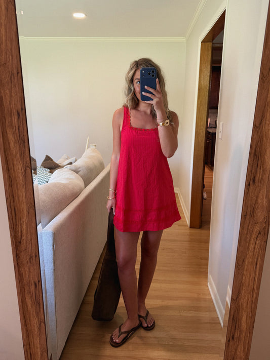 Neva Mini Dress (RED)