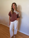 Frankie Top (Brown) —Restock