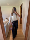Cynthia Top (Cream) — Restock