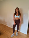 Scottie Sports Bra (Blue/Brown) — *Some Preorder*