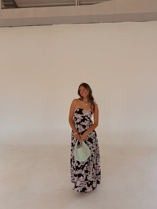 Samson Midi Dress (BLACK)