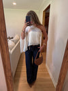 Cynthia Top (Cream) — Restock