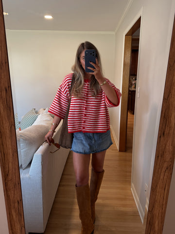 Richard Striped Sweater Top