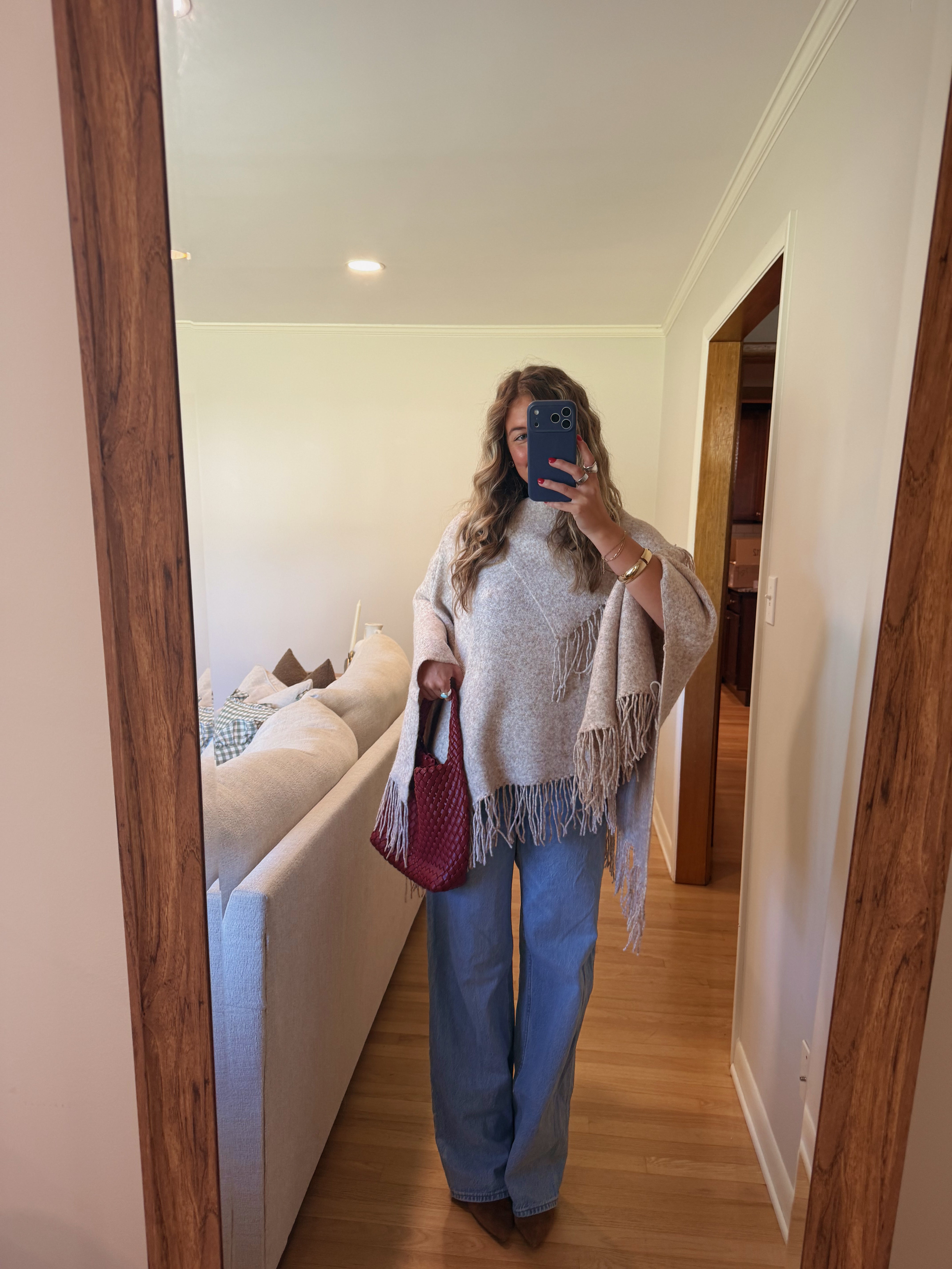 Allis Poncho Top — Restock/Preorder
