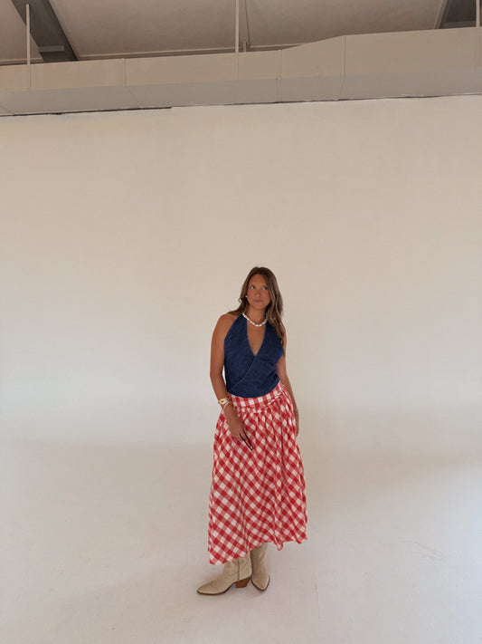 Leroy Denim Top