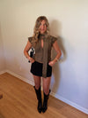 Pixie Blouse (Army Green)