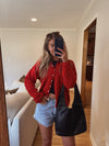 Rhode Cardigan (RED) -- RESTOCK