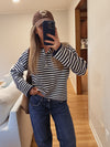 Nina Striped Pullover