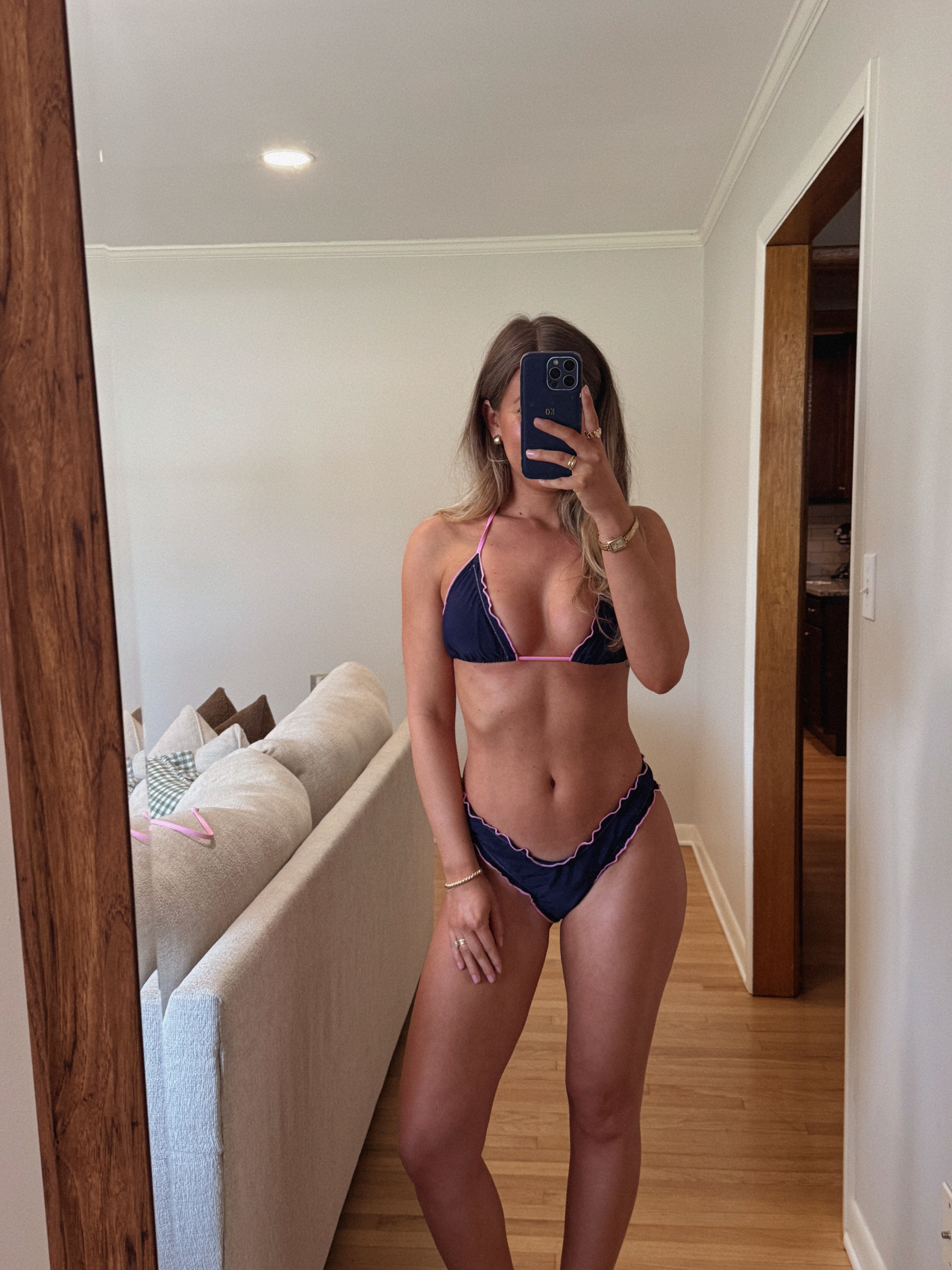 Coco Two Piece Set (NAVY) — RESTOCK (6)