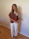 Frankie Top (Brown) —Restock