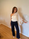 Cynthia Top (Cream) — Restock