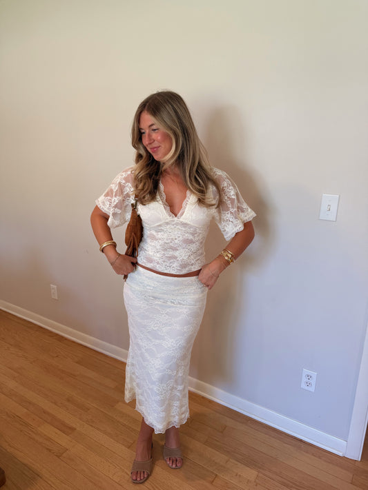 Reed Midi Skirt
