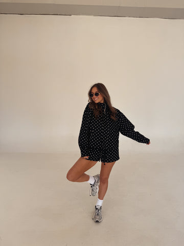 Neely Jacket (SET) -- BLACK