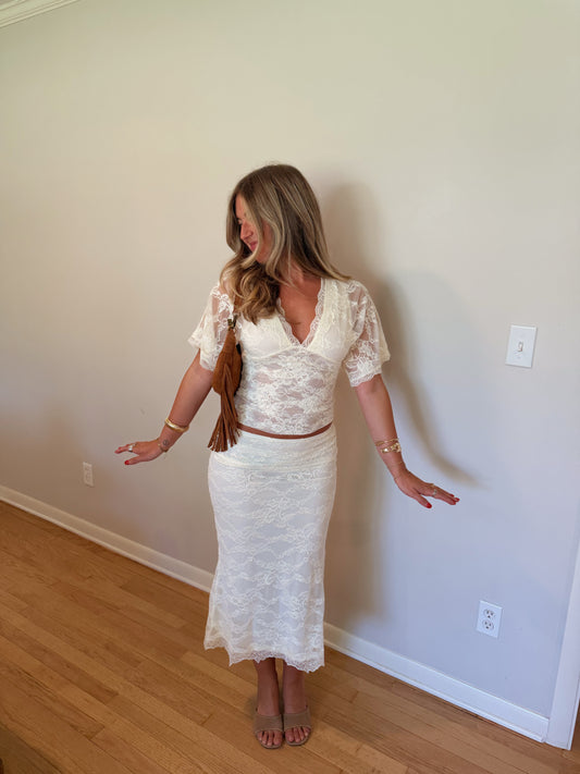 Reed Midi Skirt