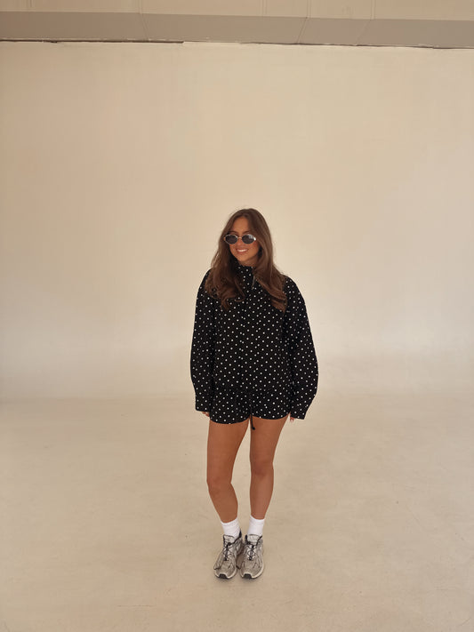 Neely Shorts (SET) -- BLACK