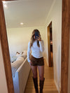 Rome Suede Shorts