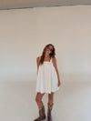 Jonie Mini Dress (WHITE)