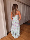 Theodore Midi Dress -- Blue Floral (Restock/Preorder)